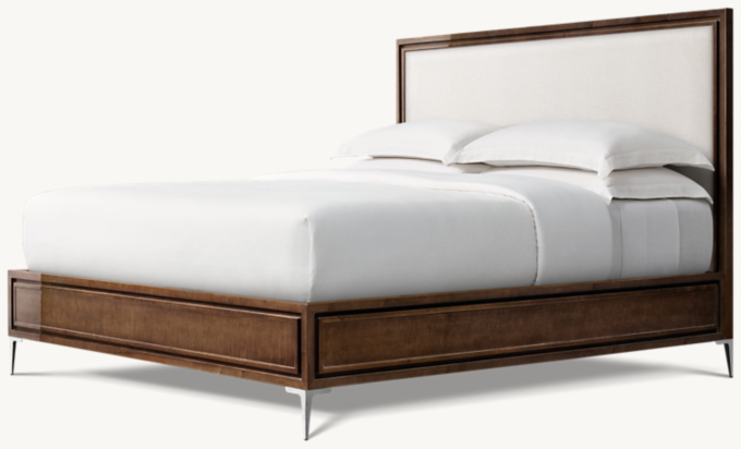 Benoit Fabric Panel Bed