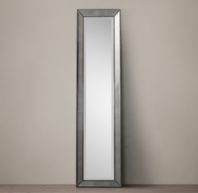 Beaded Leaner Mirror