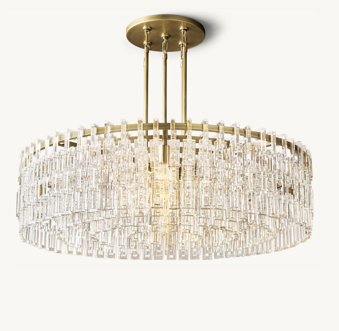 Marignan Round Chandelier 48\"
