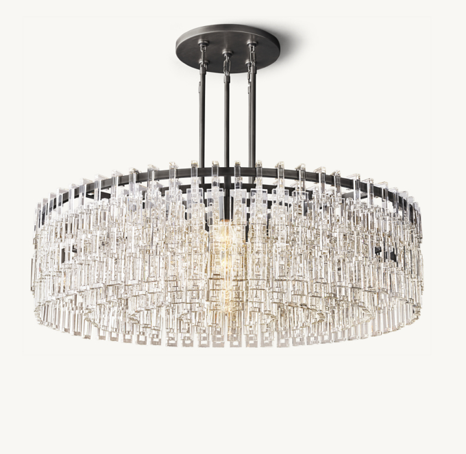 Marignan Round Chandelier 48\"