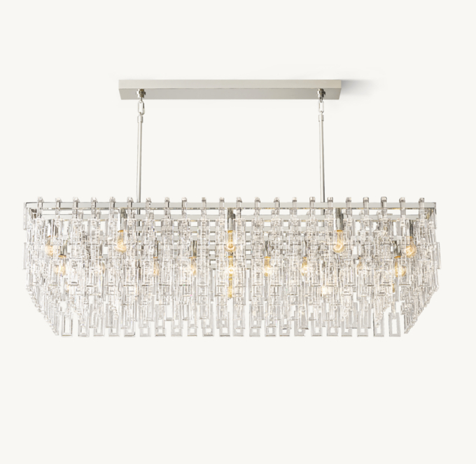 Marignan Rectangular Chandelier 60\"