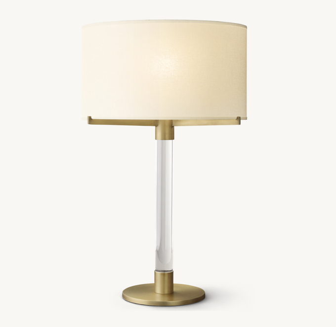 Restoration Hardware Brass Lamp – The Perfect Thing