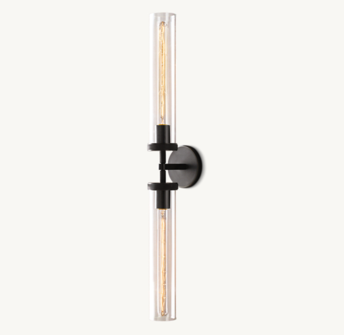 Lambeth Knurled Grand Linear Sconce