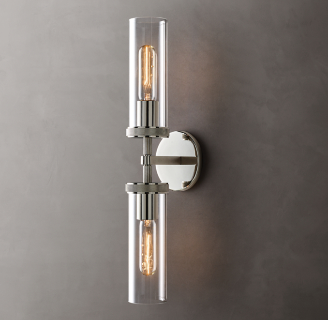 Lambeth Knurled Linear Sconce