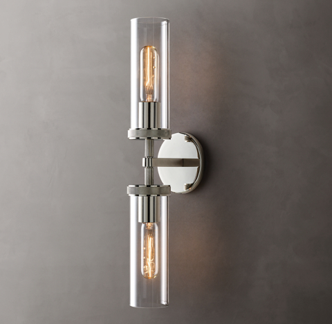 Restoration hardware shop chrome sconce