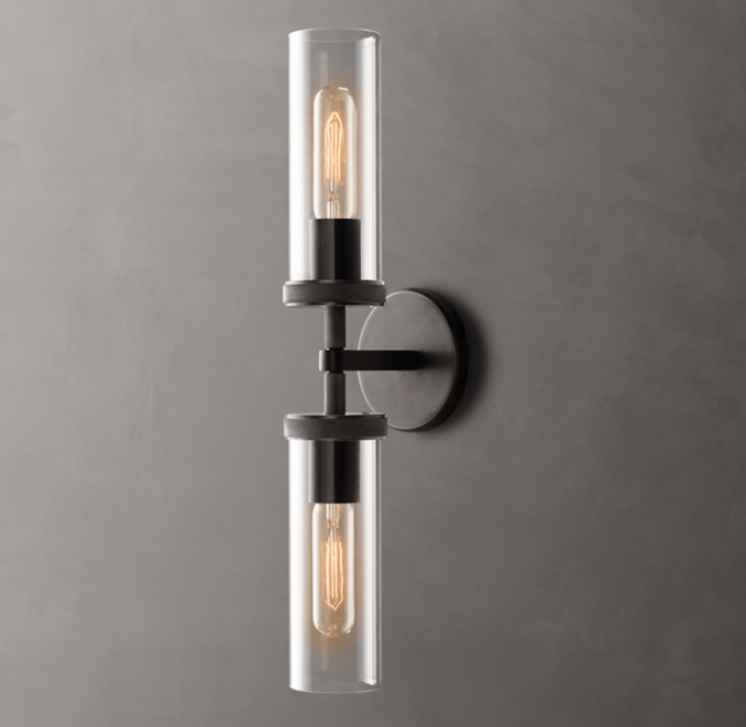 Lambeth Knurled Linear Sconce