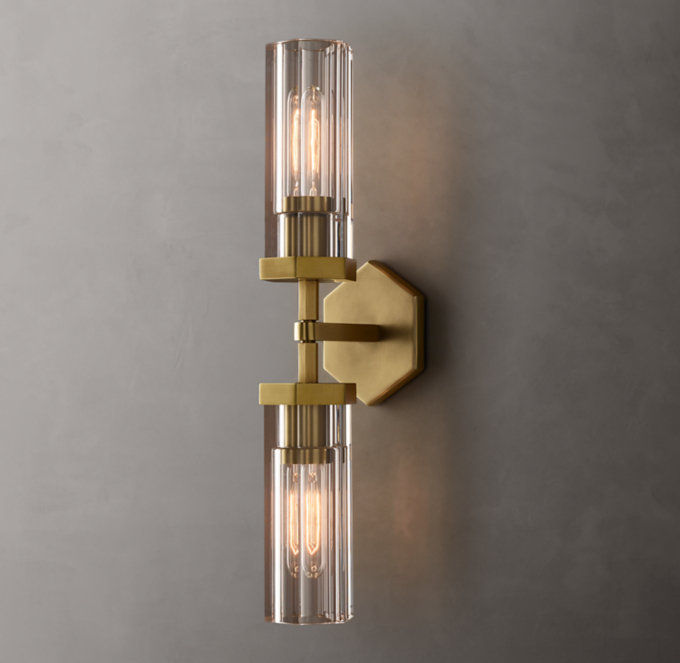 Lambeth Hexagonal Linear Sconce