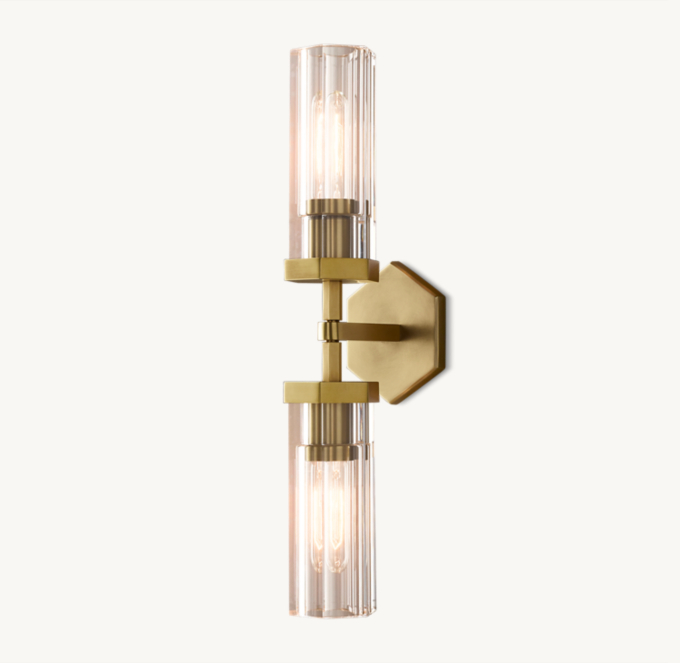 Lambeth Hexagonal Linear Sconce | RH