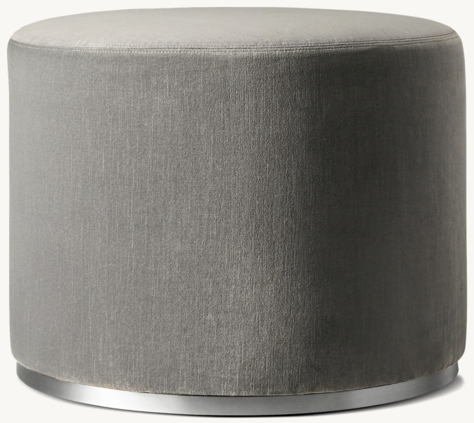 Rex Round Stool - Metal Base