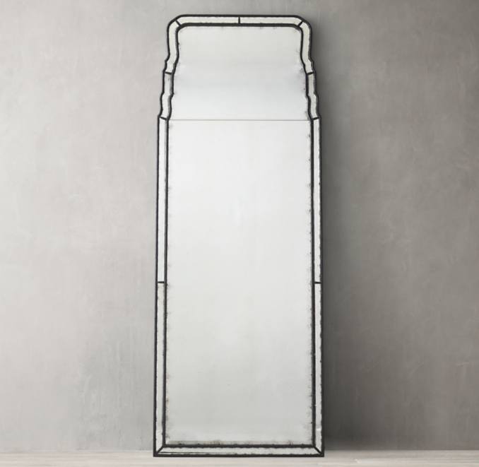 English Baroque Leaner Mirror