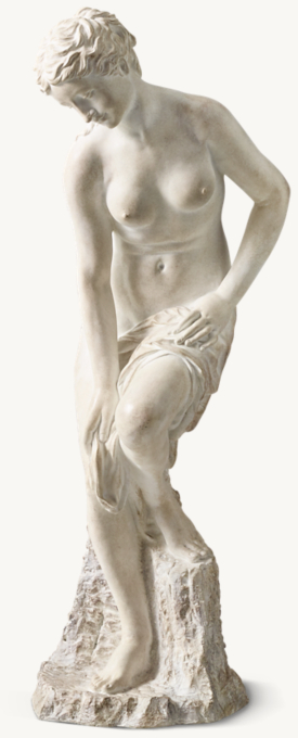 Belle Époque Female Nude Sculpture