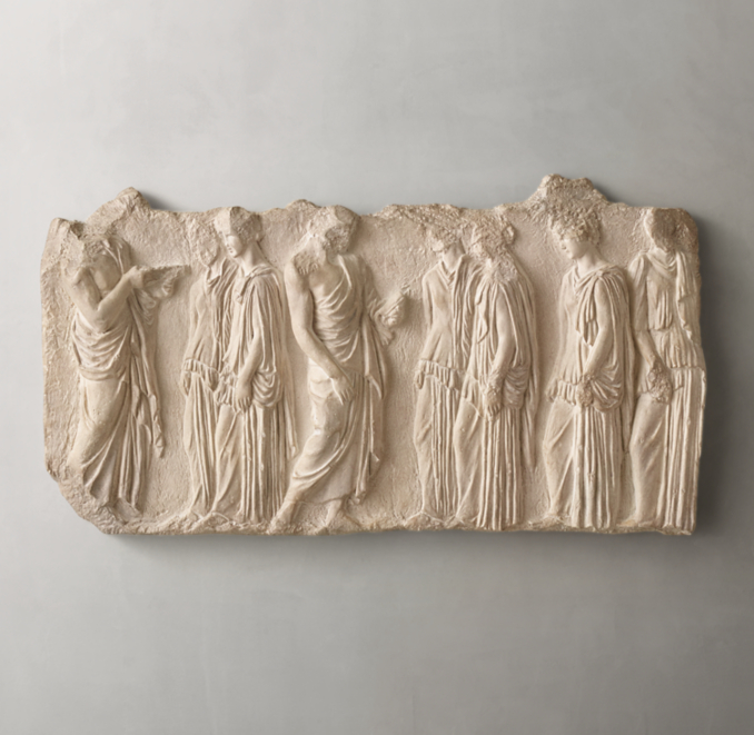 Plaque of the Ergastines Sculpture Fragment