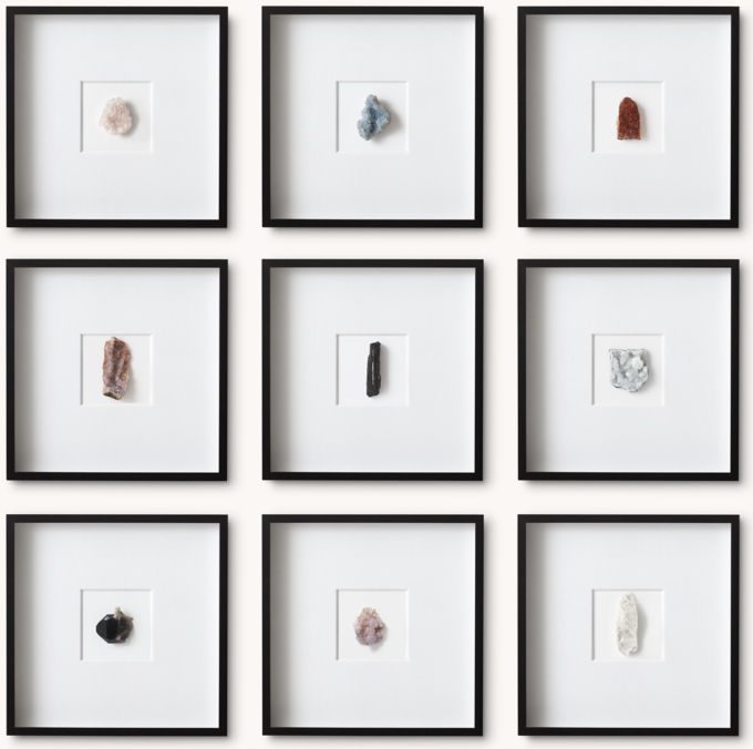 Natural Crystal on Linen Collection