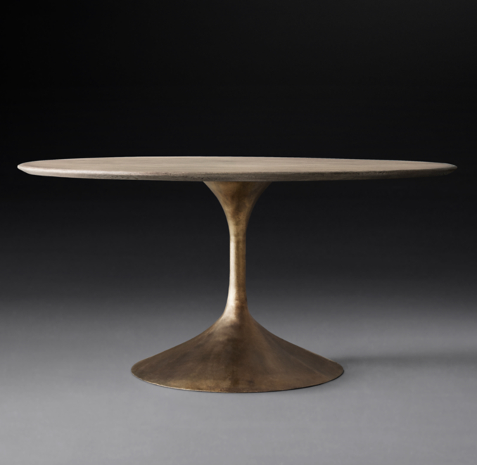 Aero Wood Round Dining Table