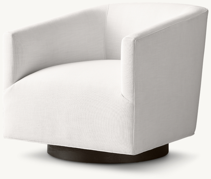 Rh oliver swivel online chair