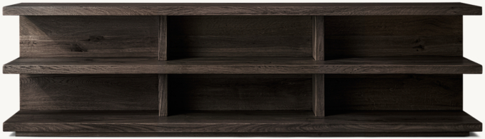 Reclaimed Oak Low Console Table