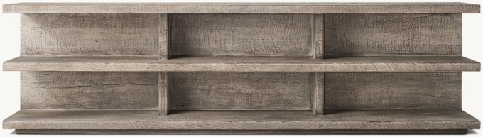 Reclaimed Oak Low Console Table