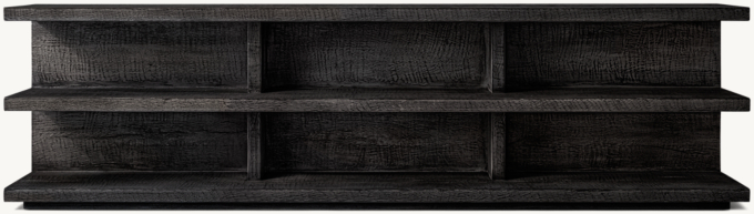 Reclaimed Oak Low Console Table
