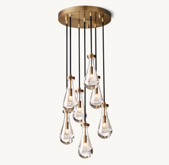 Rain on sale round chandelier