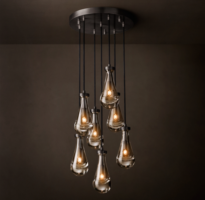Rain Round Chandelier 18