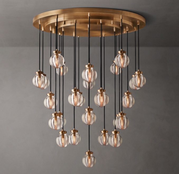 Pearl Round Chandelier