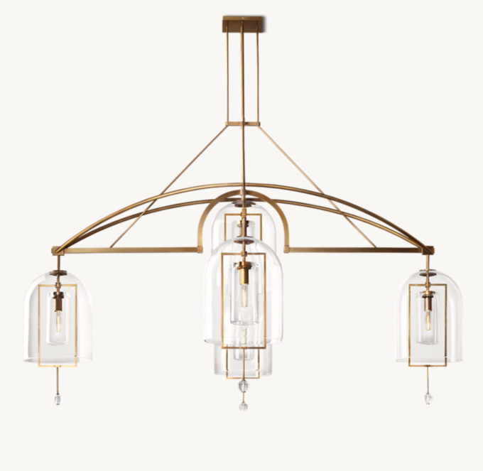 Fulcrum Grand Round Chandelier