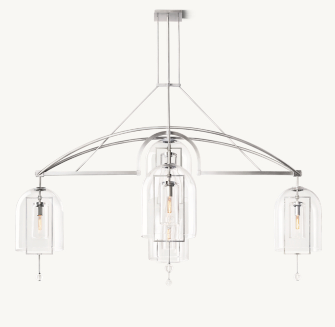 Fulcrum Grand Round Chandelier