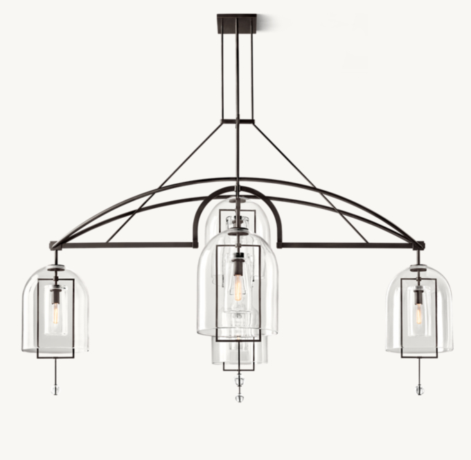 Fulcrum Grand Round Chandelier