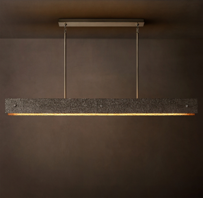 183cm chandelier shown in Pewter.