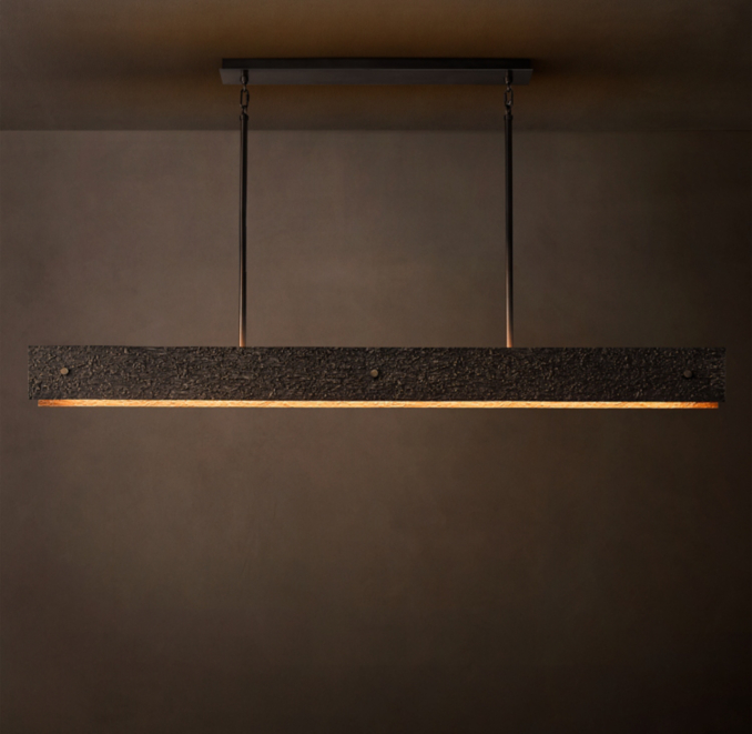 183cm chandelier shown in Bronze.