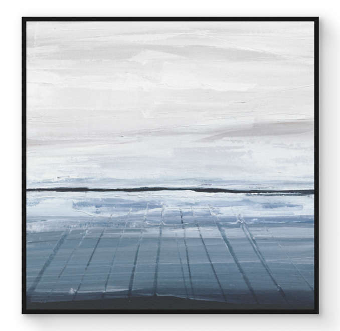 Front view of Ruth Shively: Snowy Field Ii For General Public 