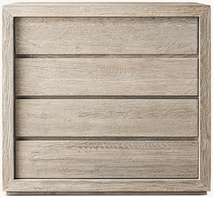 Reclaimed Oak 4-Drawer Dresser