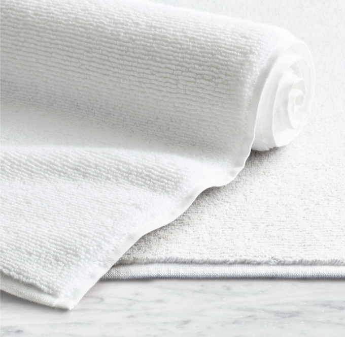 Plush Turkish Cotton & Modal Bath Mat