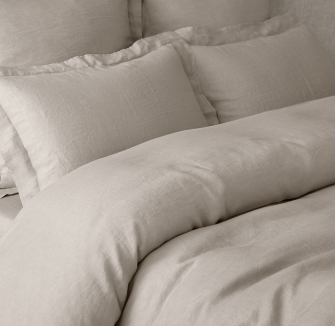 Italian UltraFine Lightweight Linen Duvet Cover