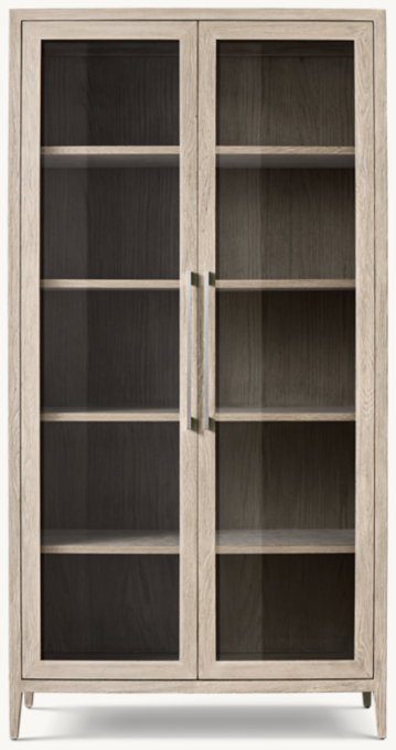 French Contemporary Glass Cabinet