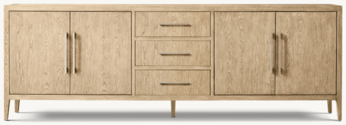 Shown in Greige Oak/Champagne.