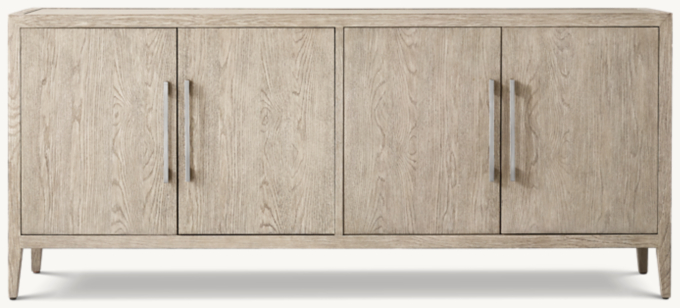 French Contemporary 4-door Sideboard