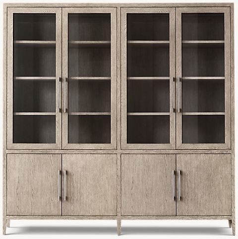 Sideboard Hutches Rh, Contemporary China Cabinets And Buffets