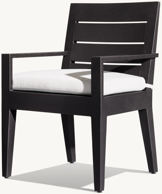 Belvedere Aluminum Dining Armchair