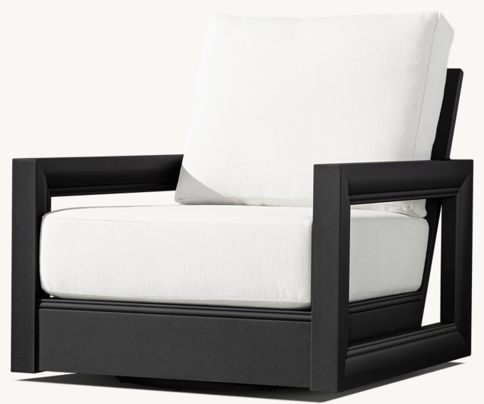 Costa Aluminum Swivel Lounge Chair