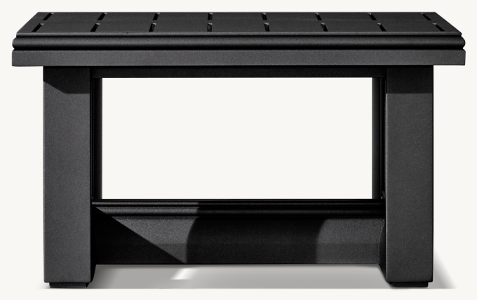 Costa Aluminum Square Side Table