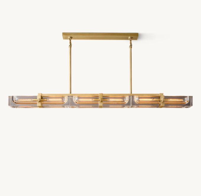Savile Linear Chandelier 72\"