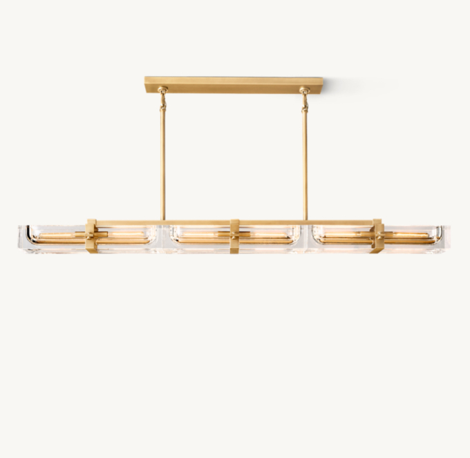 Savile Linear Chandelier 72&quot;