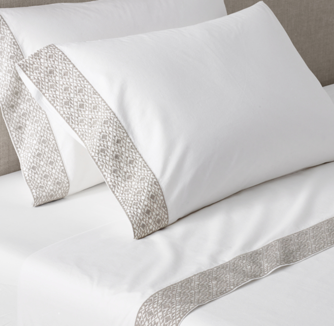 Goa Embroidered Sheet Set