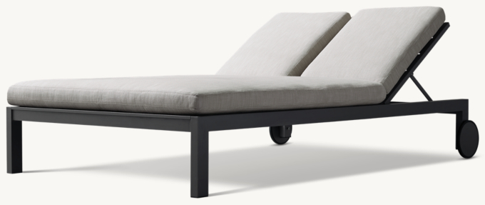 Aegean Aluminum Double Chaise