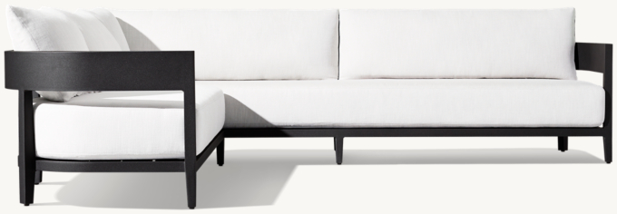 Balmain Aluminum Left-Arm L-Sectional