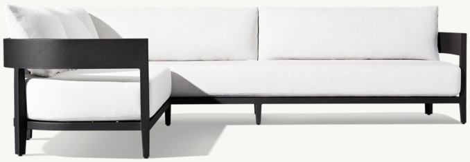 Balmain Aluminum Left-Arm L-Sectional