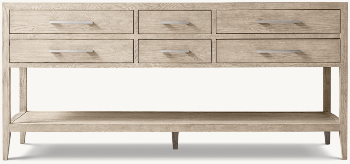French Contemporary Double Washstand Base