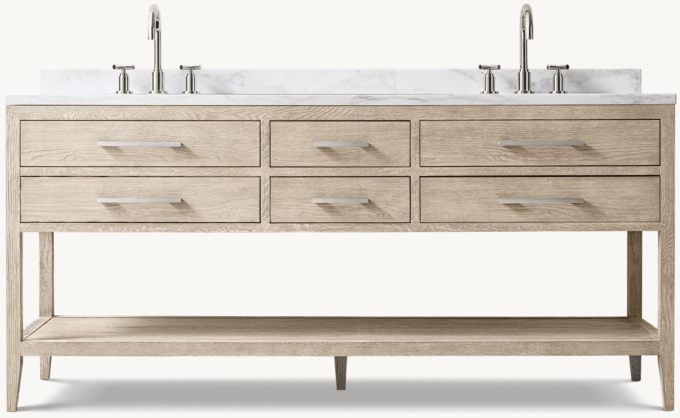 French Contemporary Double Washstand