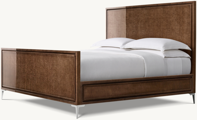 Benoit Panel Bed with Footboard